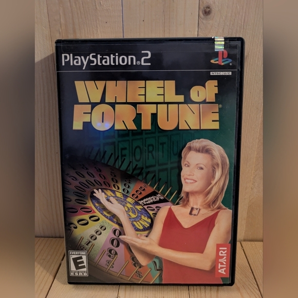 Wheel of Fortune for PlayStation 2 - Black Game Used - Picture 1 of 5